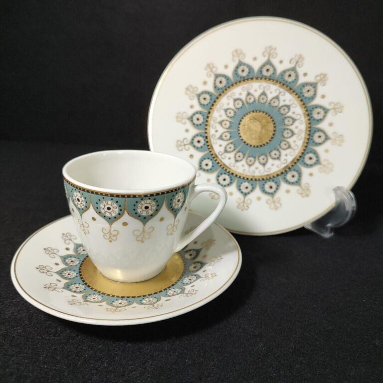 Read more about the article ARABIA Katinaka Cup Saucer Plate 16.2cm Trio Set Hilkka Lisa Ahola