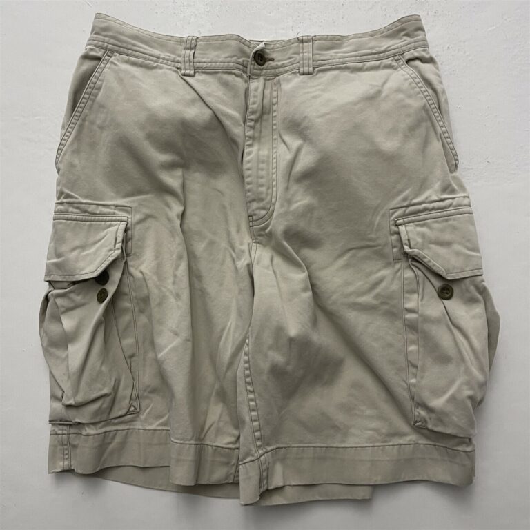 Read more about the article Polo Ralph Lauren 33 x 10″ Stone 100% Cotton Twill Cargo Shorts