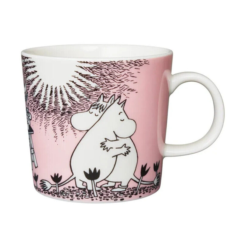 Read more about the article ARABIA Moomin Classic Mug Love Gray / Pink Limited Original Mug 0.3L 2024 GIFT