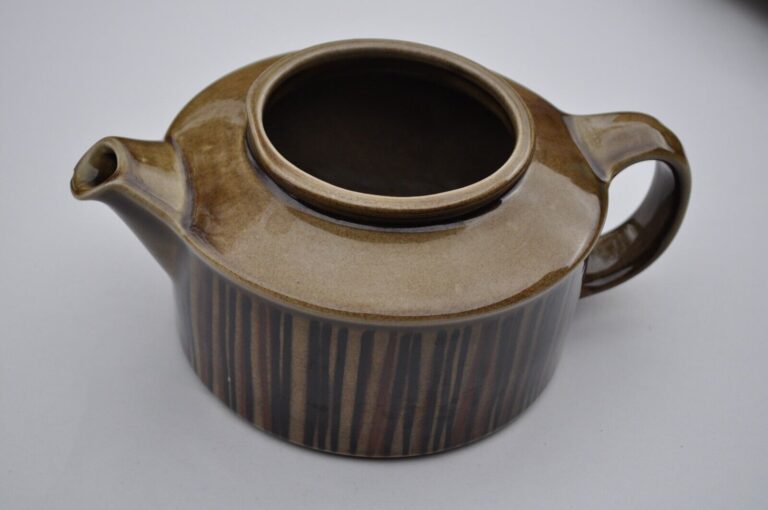 Read more about the article Arabia Finland Kosmos Tea Pot Gunvor Olin-Grönqvist Vintage No Lid