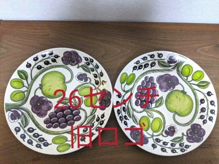 Read more about the article Arabia Paratiisi Purple Plate 26cm Pair Set #5