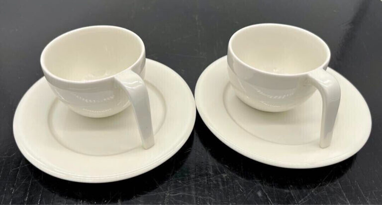 Read more about the article Stefan Lindfors ego expresso cup set 2 cups 2 saucers by arabia finland