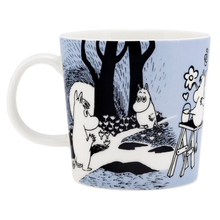 Read more about the article ARABIA Moomin Classic Mug Love Blue 2024 Japan Limited Mug Cup 0.3L