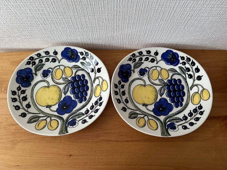 Read more about the article Arabia Paratiisi Yellow Oval Plate 25cm Pair Set