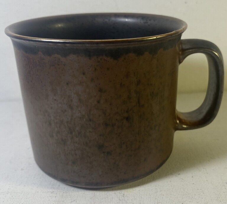 Read more about the article Arabia Ruska Brown  Mug For Coffee Tea Beer