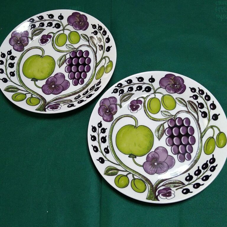 Read more about the article Arabia Paratiisi Purple Plate 26cm Pair Set #3