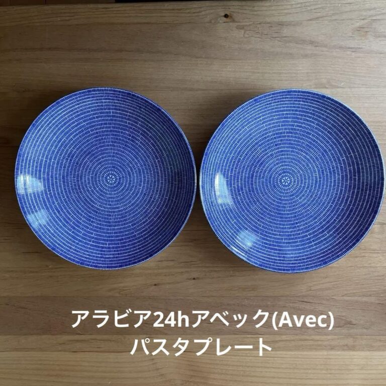 Read more about the article Arabia #3 2 Pieces 24H Avec Blue Pasta Plate Old Logo