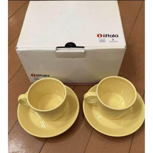 Read more about the article Discontinued Color Yellow Arabia Iittala Teema Demitasse Cup andamp; Saucer