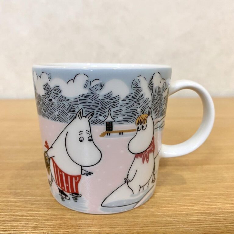 Read more about the article Arabia Moomin Mug 300Ml 2022 Winter Out Of Print Pattern