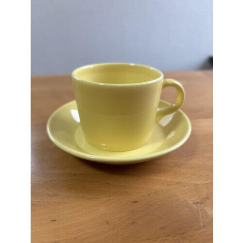 Read more about the article Discontinued Vintage Arabia Teema Cup and Saucer in Yellow