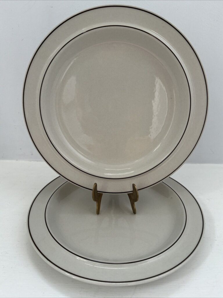 Read more about the article 2 ARABIA FINLAND FENNICA DINNER PLATES 10” Richard Lindh and Ulla Procope