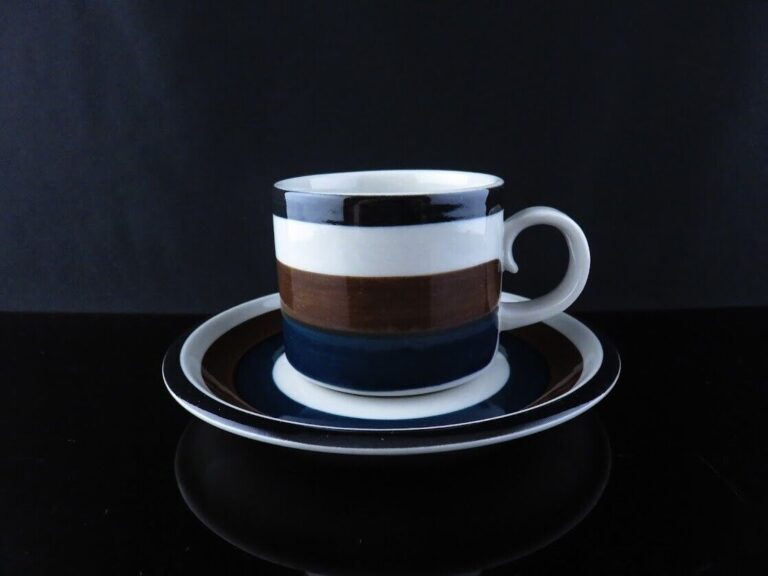Read more about the article Arabia Kaira Tea Cup Saucer Anja Jaatinen-Winquist 1