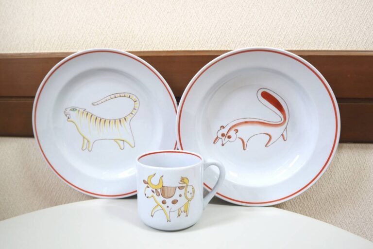 Read more about the article Vintage Animal Kingdom Children’S Tableware Set Of 3 Anja Juurikkala Arabia