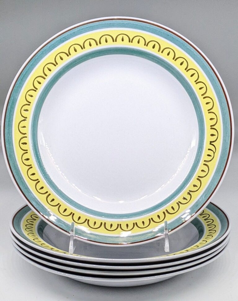 Read more about the article 5 ARABIA of Finland CROWNBAND Rimmed Soup Bowl