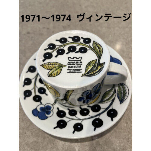 Read more about the article Rare Vintage Arabia Old Paratiisi Tableware Cups and Plates
