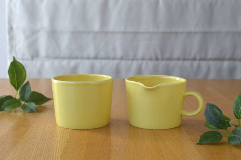 Read more about the article Arabia  Teema Yellow Sugar Bowl Without Lid Creamer No.23313