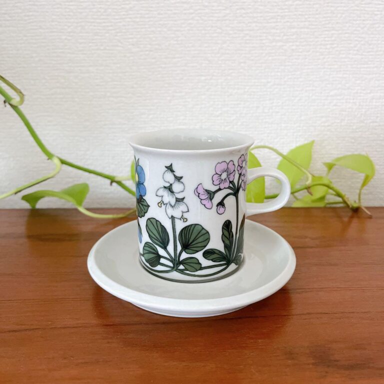 Read more about the article Extremely Rare Arabia Flora Cup Saucer 2 Scandinavian Tableware Vintage