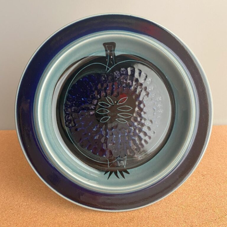 Read more about the article Arabia Fructus Blue 20 Plates 1 Piece A