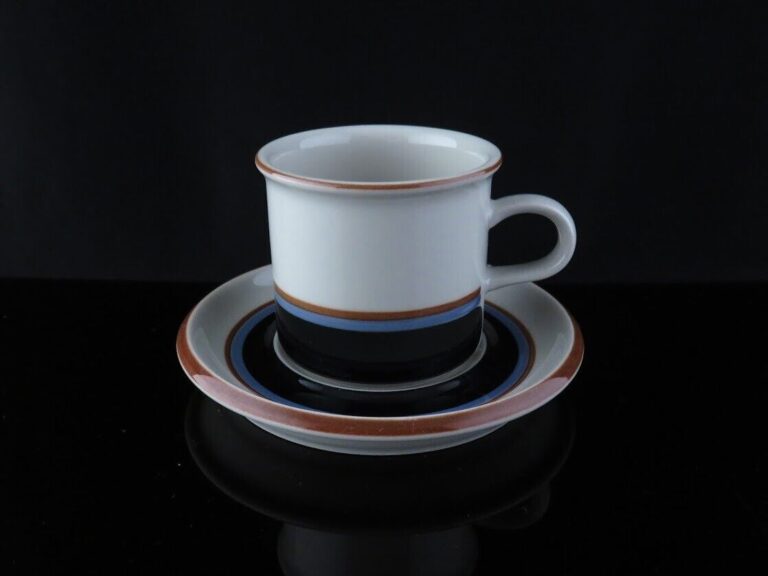 Read more about the article Arabia Taika Coffee Cup Saucer Inkeri Seppala Ulla Procope