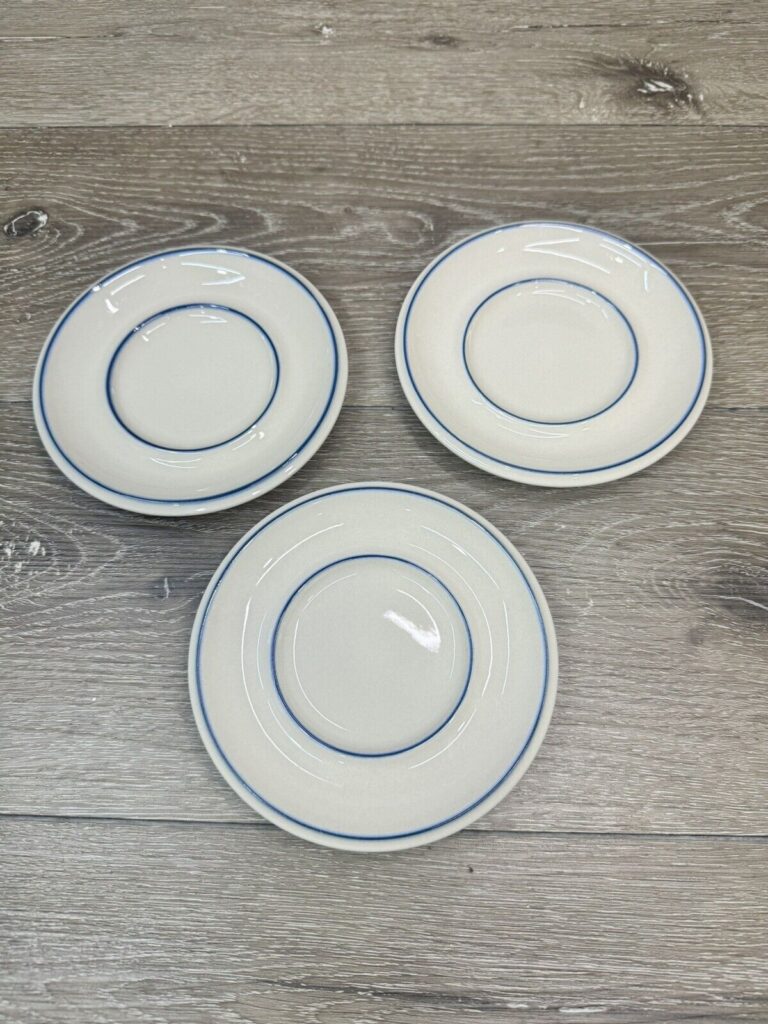 Read more about the article Vintage Arabia Finland Pottery Saucer Saimaa 5.75 Inch ~set Of 3