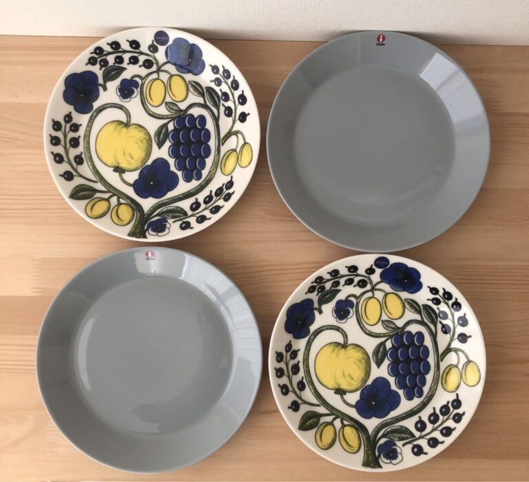 Read more about the article Yellow Paratissi/Teema Pearl Gray Plate 21cm 2 Each