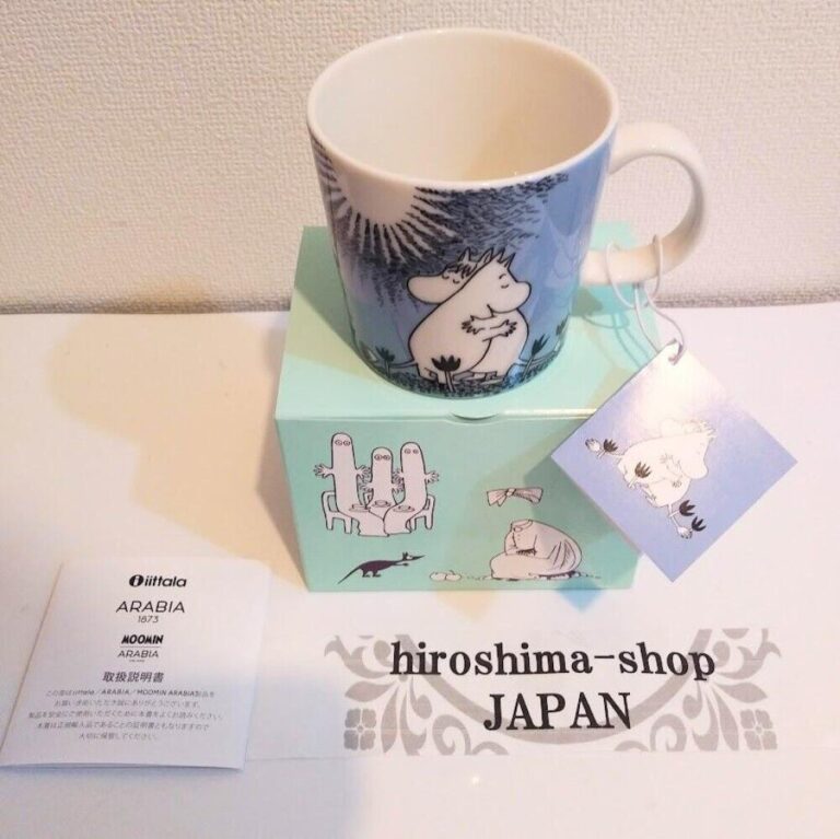 Read more about the article 2024 ARABIA Moomin Classic Mug Love Blue  Original Mugcup 0.3L Japan Limited New