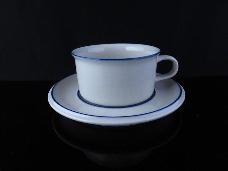 Read more about the article Arabia Saimaa Tea Cup Saucer Richard Lindh Ulla Procope