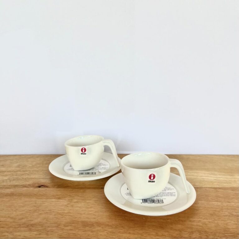 Read more about the article Iittala Ego Espresso Cup and Saucer Set of 2 Arabia’s 125th Anniversary