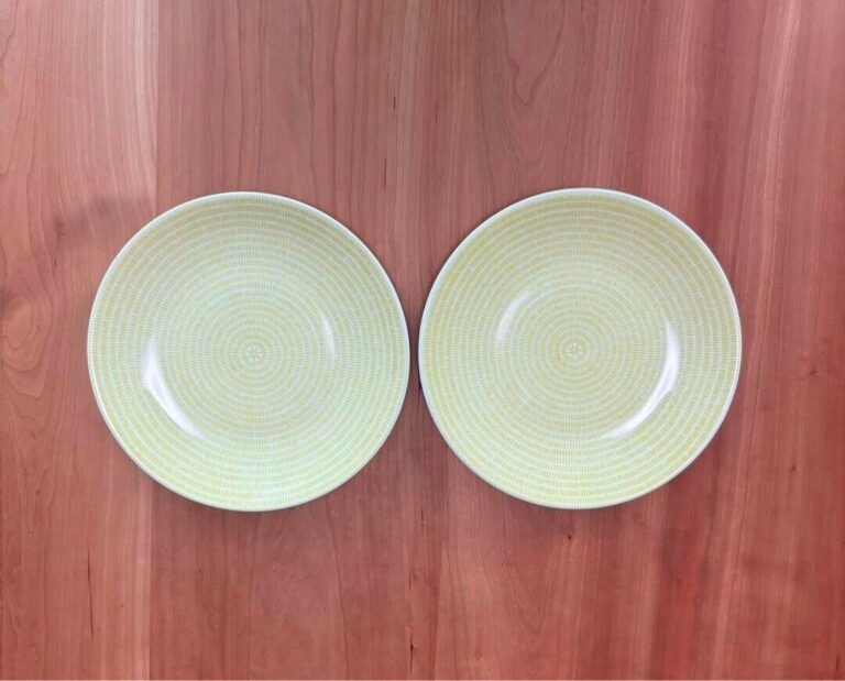 Read more about the article Arabia 24h Avec Yellow Plate 20cm Pair Set