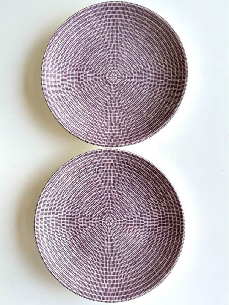 Read more about the article Arabia 24h Avec Purple Plate 20cm Pair Set