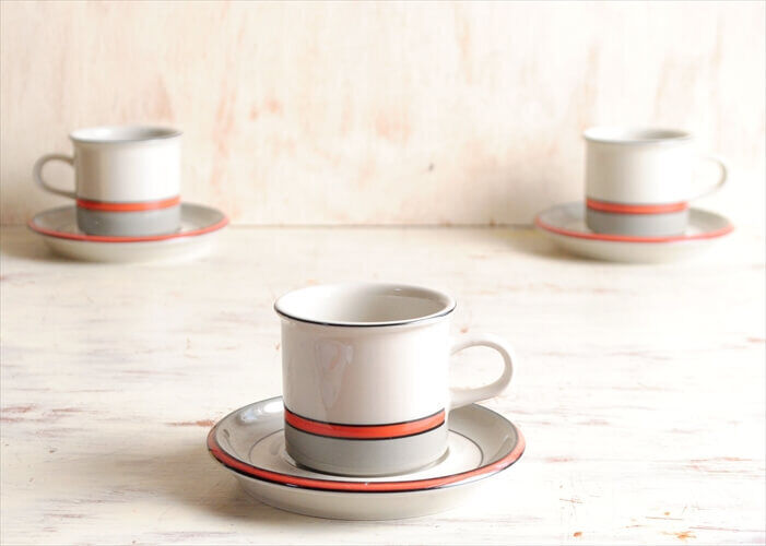 Read more about the article Arabia Aslak Cup Saucer 6.5Cm High Dishwasher Safe Scandinavian Tableware Finlan