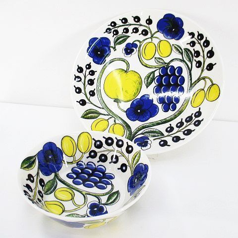 Read more about the article Arabia Paratiisi Plate Bowl 2 Piece Set Multicolor Brand Tableware