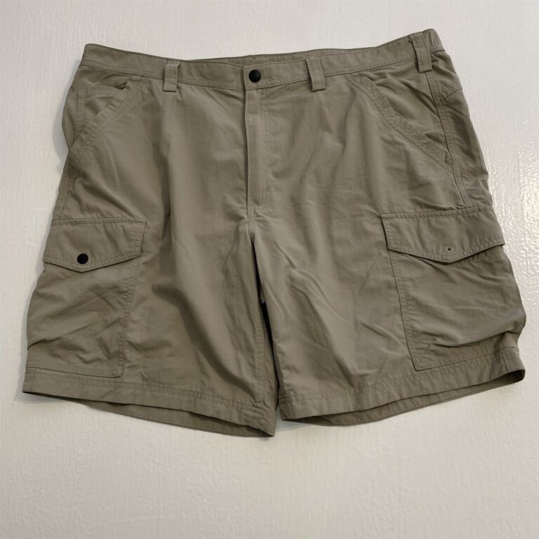 Read more about the article Duluth Trading 42 x 9″ Gray Armachillo Gusseted Ripstop Cargo Shorts 18263