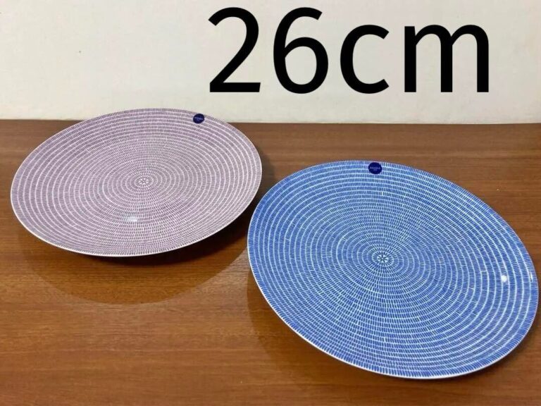 Read more about the article Arabia 24h Avec Blue Purple Dinner Plate 26cm 2 Piece Set