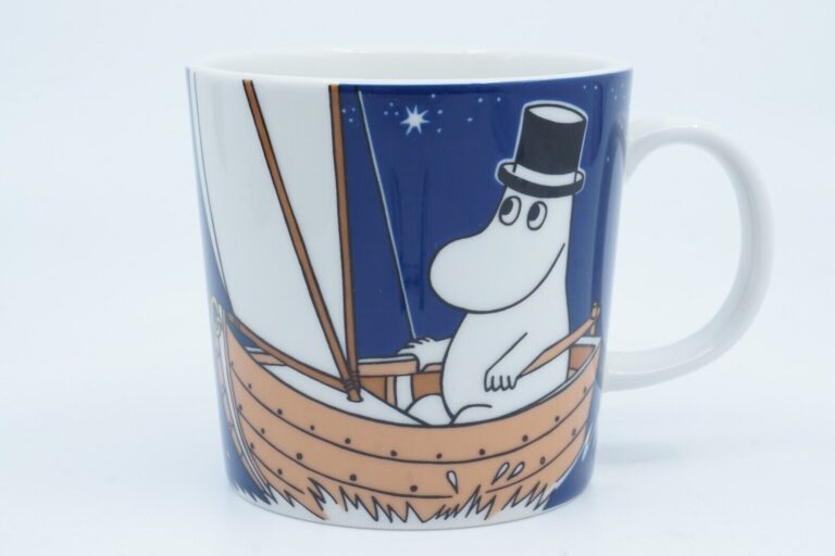 Read more about the article Arabia Finland Moomin mug Moominpappa  blue (2014-2022)_