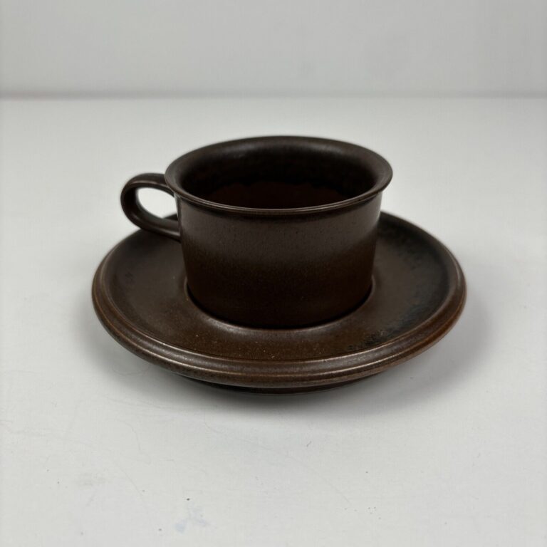 Read more about the article Arabia of Finland RUSKA Coffee Espresso Cup with Saucer