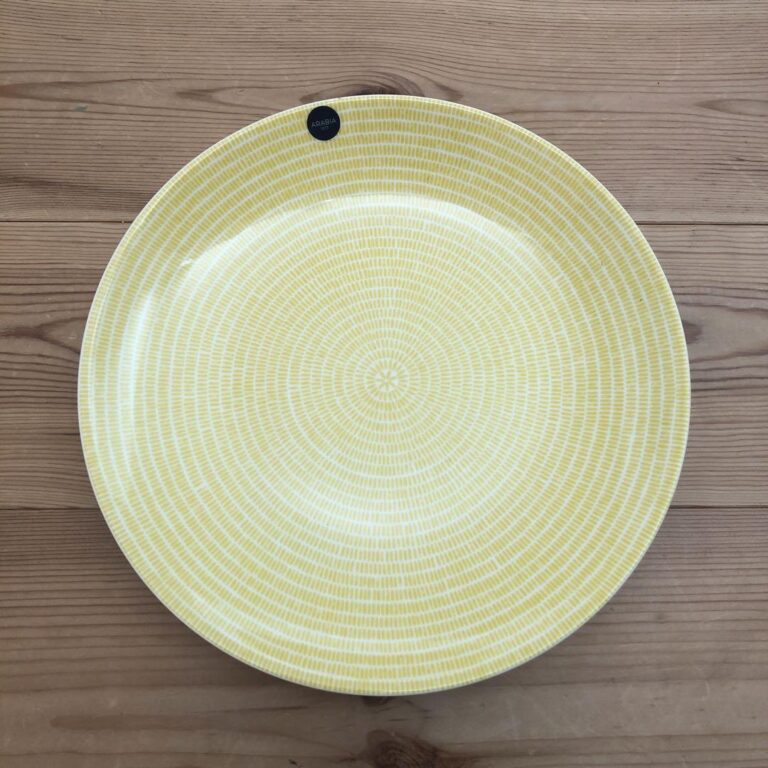 Read more about the article Arabia 24H Avec Yellow Plate 26cm