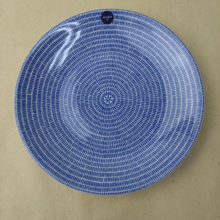 Read more about the article Arabia Avec Plate 20cm Blue