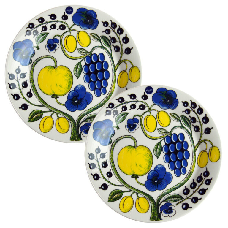 Read more about the article ARABIA Paratissi Yellow Plate 26cm Pair