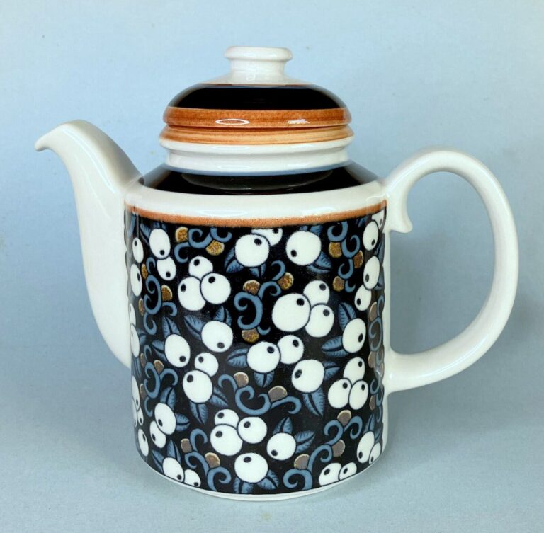 Read more about the article Arabia of Finland Taika Coffee Pot and  Lid Vintage