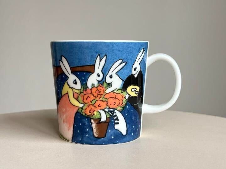 Read more about the article Arabia Helja Collection Bunny Mug Mother Rabbit 2003 Helja Liukko Sundstrom