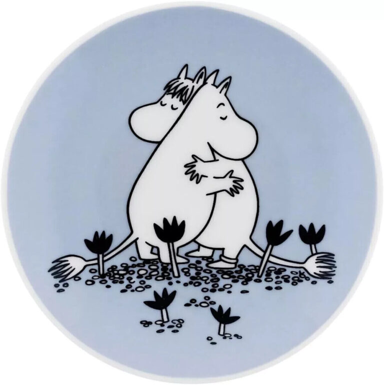 Read more about the article ARABIA Moomin Classic Mini Plate  10.5cm Love Blue Limited Japan 2024