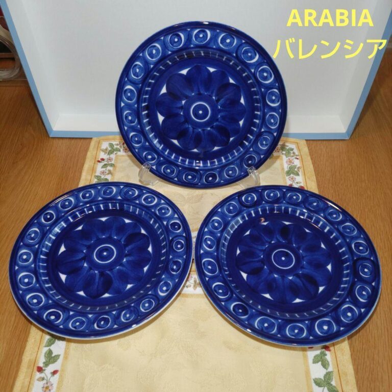 Read more about the article Product Arabia Valencia Cake Dessert Plate 19.2Cm 3 Pieces