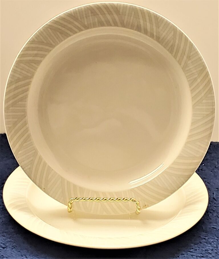 Read more about the article Set of 2 Arabia (Finland) Arctica Dinner Plates LK