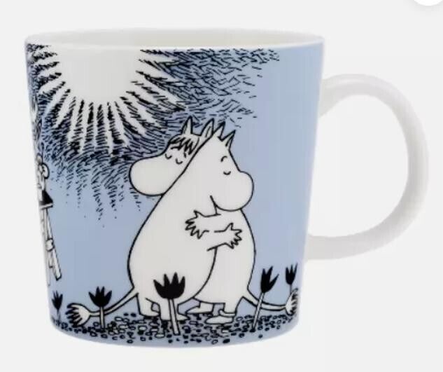 Read more about the article ARABIA Moomin Classic Mug Love Blue Japan Limited Original Mug Cup 0.3L 2024