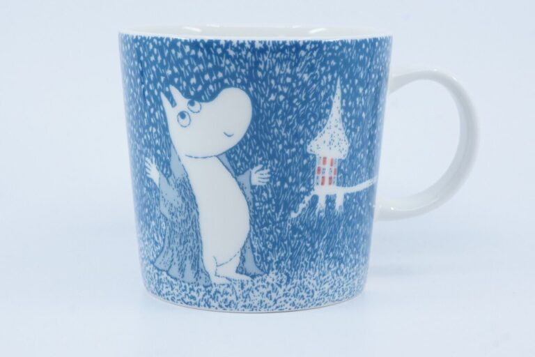 Read more about the article Arabia Finland Moomin mug Light Snowfall (2018)_