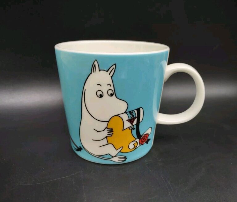 Read more about the article MOOMIN Characters MOOMINTROLL Blue Mug- ARABIA FINLAND Cute!