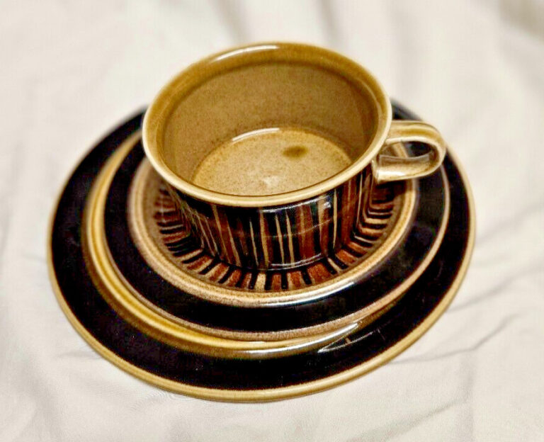 Read more about the article Arabia KOSMOS VTG Ceramic Cup 2 Plates Finland