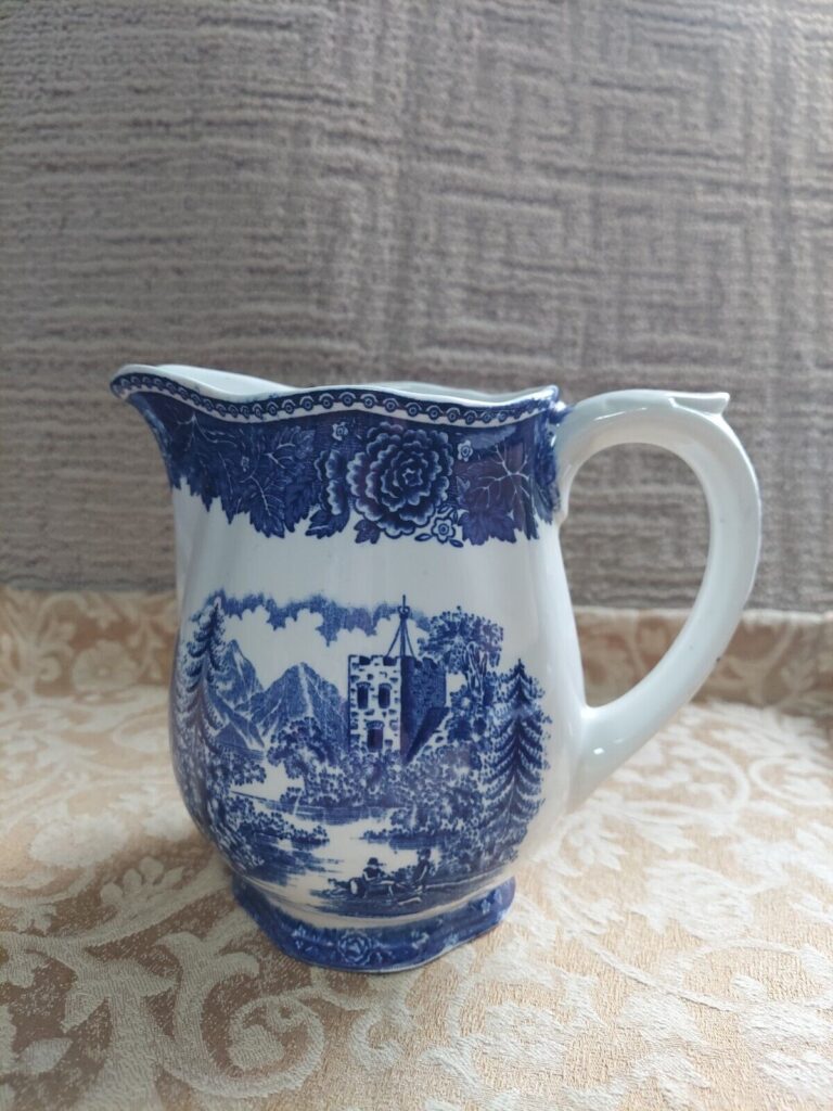 Read more about the article Arabia Landscape Blue 32 Ounce Pitcher