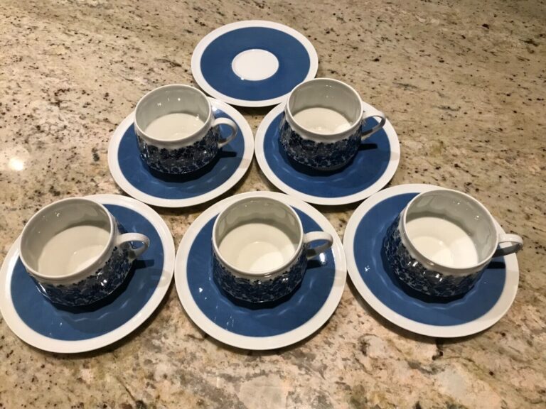 Read more about the article ARABIA DORIA Espresso Cups And Saucers